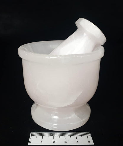 Mangano Calcite Mortar & Pestle