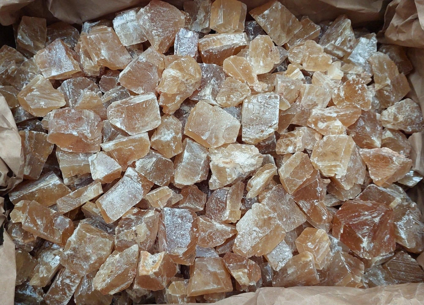 Honey Calcite Rough - Bulk Buy