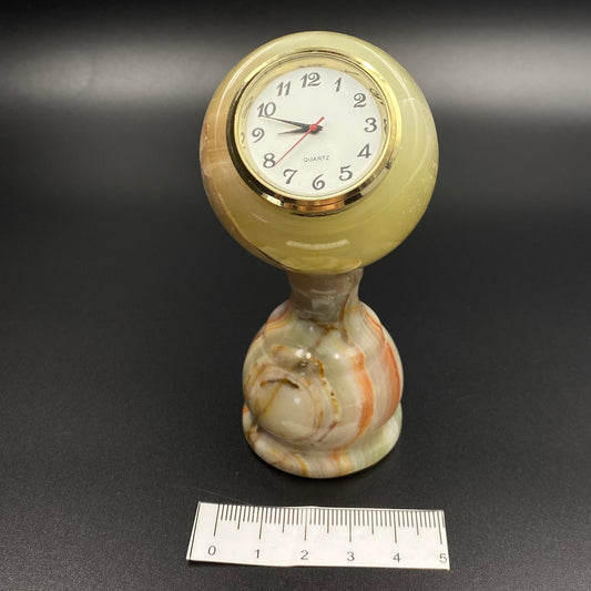Green Onyx Desk Clock