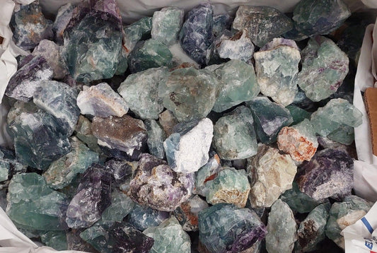 Fluorite Rough Pieces - Bulk Buy