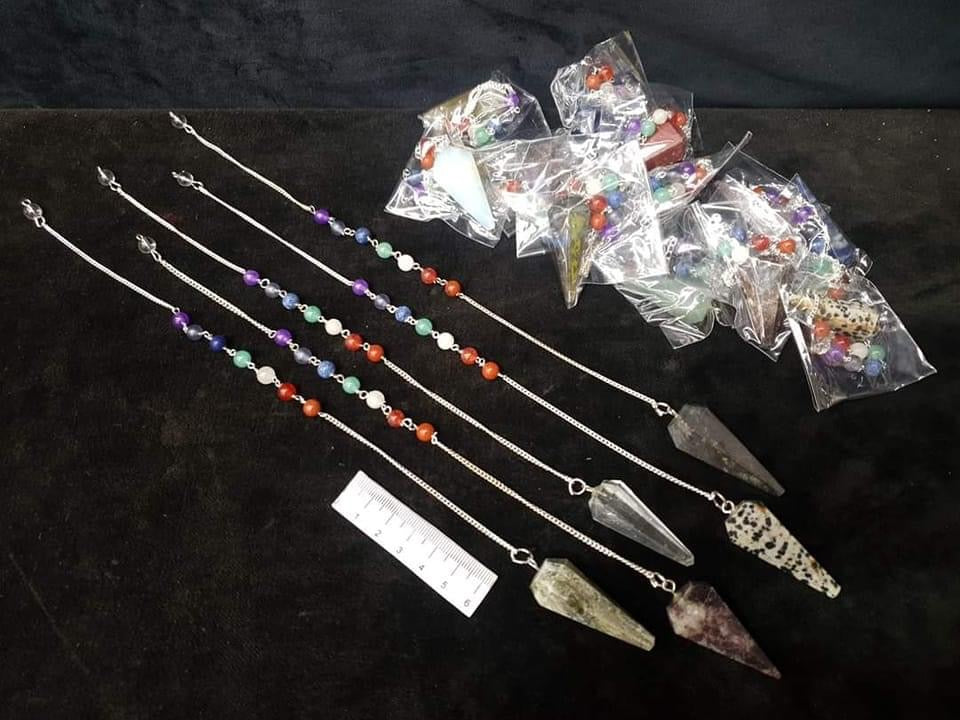 Assorted Chakra Pendulum Packs
