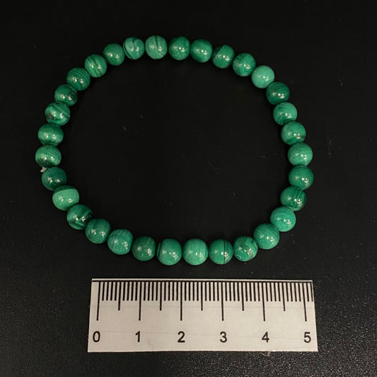 Malachite Beaded Bracelet