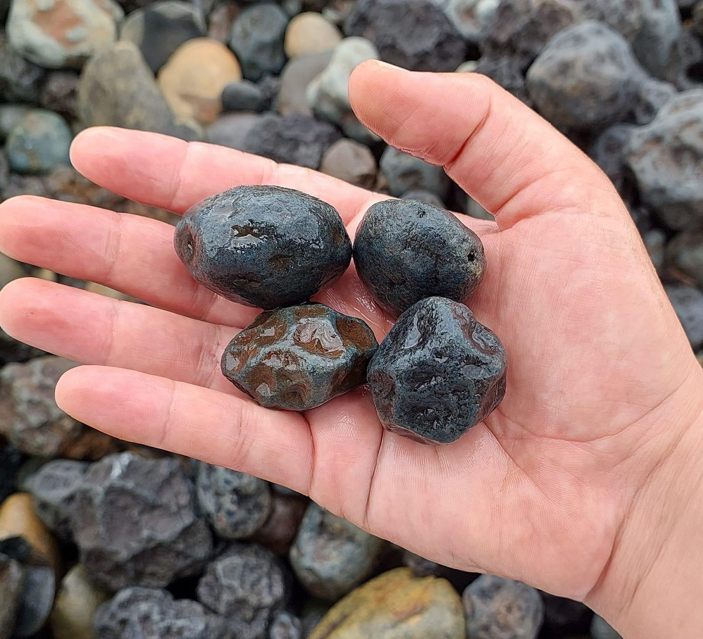 Vivianite Rough - 1kg