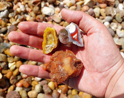 Agate Creek Agate Natural Form - 1kg