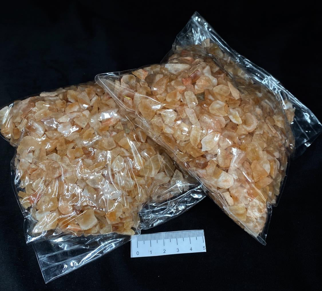Citrine chips - 1kg
