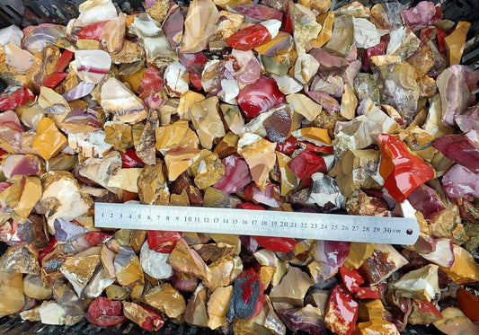 High Grade Mookaite Rough Rock - 3kg