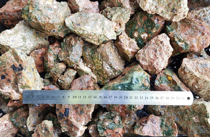 Rainforest Jasper Rough Rock - 3kg