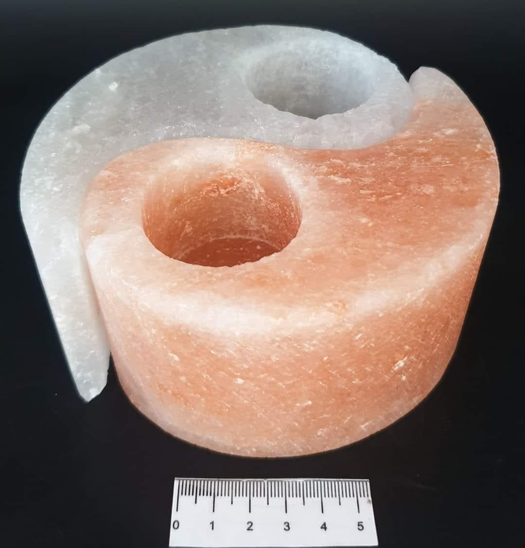 Himalayan Salt Ying Yang Tealight
