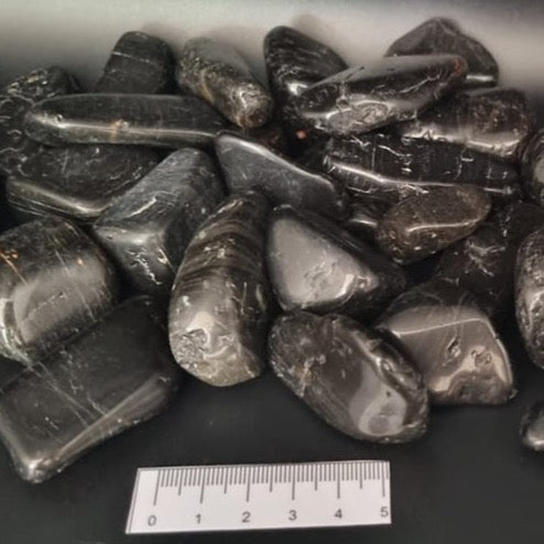 Black Tourmaline Tumbles